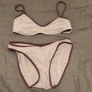 three piece calvin klein swim suit